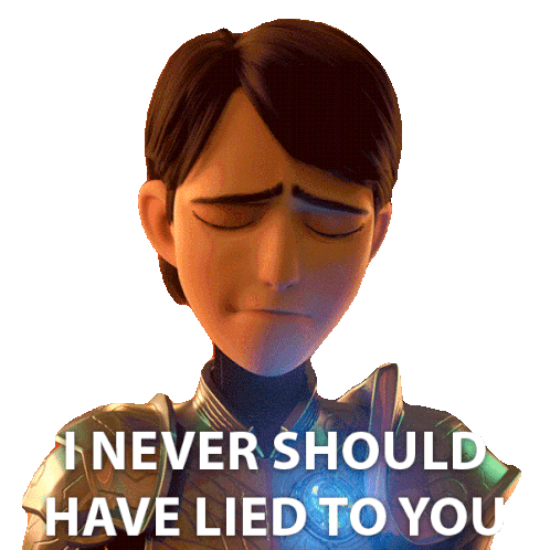 I Never Should Have Lied To You Jim Lake Jr Sticker - I Never Should Have Lied To You Jim Lake Jr Trollhunters Tales Of Arcadia Stickers