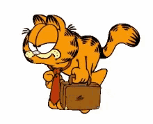 Garfield Grumpy GIF