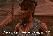 No Rest For The Wicked Huh GIF - No Rest For The Wicked Huh Karlach GIFs