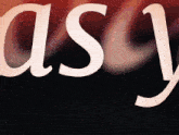 the word assy is written in white letters on a black background
