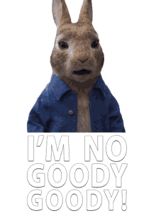 im no goody goody naughty bad rebel rabbit