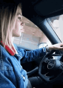 Maria Leon Driving GIF
