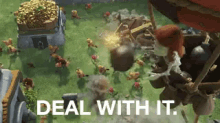 Deal With It GIF - Clash Of Clans Deal With It Bombs Away GIFs