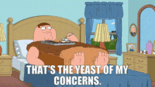 Family Guy Peter Griffin GIF - Family Guy Peter Griffin Thats The Yeast Of My Concerns GIFs