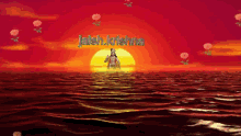 Jai Sh Krishna Sunset GIF