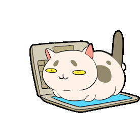 Wico Cat Cat Sticker - Wico Cat Cat Laptop Stickers