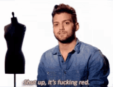 Red Shut Up GIF - Red Shut Up Project Runway GIFs