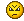 a pixelated smiley face with a very angry expression on it .