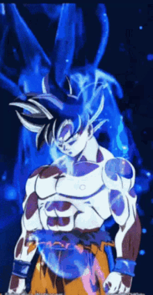 Blue Goku Dragon Ball GIF - Blue Goku Dragon Ball Power GIFs
