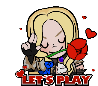 Lancelot Lets Play Sticker - Lancelot Lets Play Trying Romantic Stickers