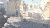 a blurred image of a street with a sign that says baddy dream