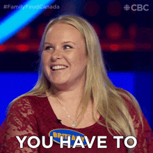 You Have To Brittany GIF - You Have To Brittany Family Feud Canada GIFs