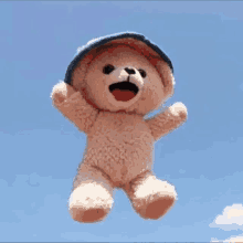 Vantetum Taehyung Bear GIF - Vantetum Taehyung Bear Tete Bear GIFs