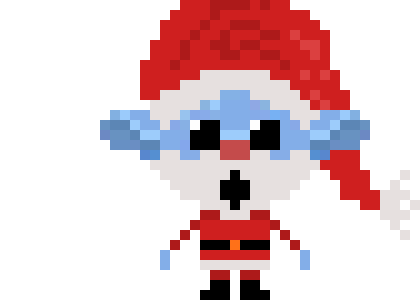 Santa Santa Claus Sticker - Santa Santa Claus Pixel Stickers