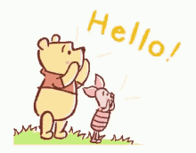 Pooh Hello GIF - Pooh Hello Hi GIFs