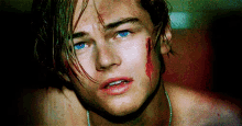 Leonardo Di Caprio Lightning GIF - Leonardo Di Caprio Lightning Wounded GIFs