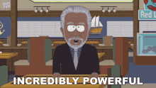 Incredibly Powerful Morgan Freeman GIF - Incredibly Powerful Morgan Freeman South Park GIFs