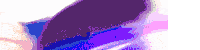 a close up of a person 's face with a purple background