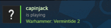 a blue background with a question mark and the name capinjack