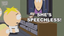 Shes Speechless Leopold Butters Stotch GIF