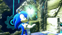 Sonic Frontiers Sonic The Hedgehog GIF - Sonic Frontiers Sonic The Hedgehog Frontiers Sweep GIFs