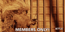 Members Only Stop GIF - Members Only Stop You Cant Sit With Us GIFs