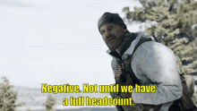 Negative Not Until We Have A Full Headcount GIF - Negative Not Until We Have A Full Headcount Seal Team GIFs