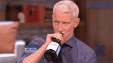 Andersoncooper Drinking GIF - Andersoncooper Drinking GIFs