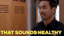 Station19 Travis Montgomery GIF - Station19 Travis Montgomery That Sounds Healthy GIFs
