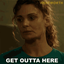 Get Outta Here Bea Smith GIF - Get Outta Here Bea Smith Wentworth GIFs