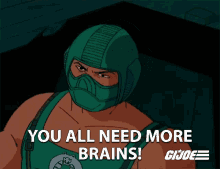 You All Need More Brains Copperhead GIF - You All Need More Brains Copperhead Frank Welker GIFs