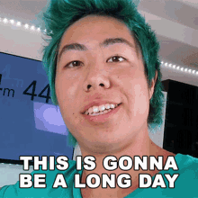 This Is Gonna Be A Long Day Zachary Hsieh GIF - This Is Gonna Be A Long Day Zachary Hsieh Zhc GIFs
