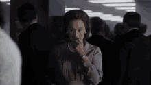 Worried Biting Nails GIF - Worried Biting Nails Lost In Thought GIFs