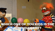 Sml Screwball GIF - Sml Screwball Which One Of You Kids Is The Birthday Boy GIFs