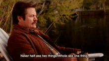 Real Wisdom GIF - Parks And Rec Ron Swanson Nick Offerman GIFs
