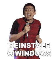 Reinstale O Windows Andre Santi Sticker - Reinstale O Windows Andre Santi Volte A Instalar O Windows Stickers