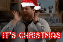 Excited Its Christmas GIF - Excited Its Christmas Jonah Hill GIFs