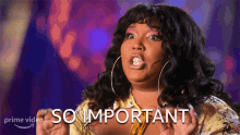 So Important Lizzo GIF - So Important Lizzo Lizzos Watch Out For The Big Grrrls GIFs