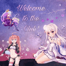 Welcome To The Club Welcome GIF - Welcome To The Club Welcome Anime GIFs