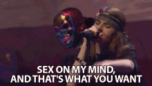 Sex On My Mind Thats What You Want GIF - Sex On My Mind Thats What You Want Singing GIFs