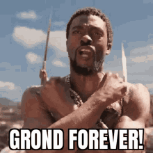Grond Wakanda Forever GIF - Grond Wakanda Forever Black Panther GIFs
