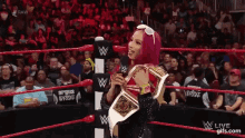 Sasha Banks Raw GIF - Sasha Banks Raw Champion GIFs