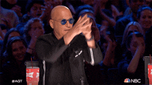 Hold Tight Howie Mandel GIF - Hold Tight Howie Mandel American'S Got Talent GIFs