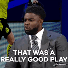 That Was A Really Good Play Micah Richards GIF