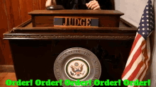 Sml Judge Pooby GIF - Sml Judge Pooby Order Order GIFs