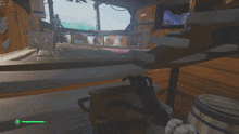 a screenshot of a video game shows a pirate ship