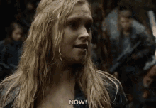 Girl Commands GIF - Girl Commands The100 GIFs
