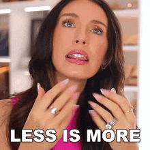 Less Is More Shea Whitney GIF - Less Is More Shea Whitney The Simpler The Better GIFs