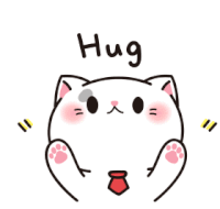 Coko Cat Sticker - Coko Cat Hug Stickers