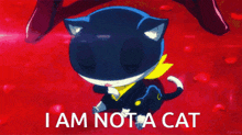 I Am Not A Cat Aloof Spirit GIF - I Am Not A Cat Aloof Spirit Aloof Morgana GIFs